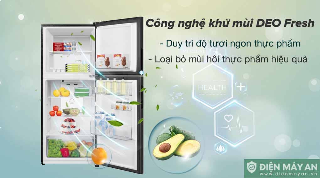 Tủ lạnh Aqua Inverter 189 lít AQR-T220FA(FB)